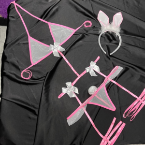 Conjunto Conejita rosa c28