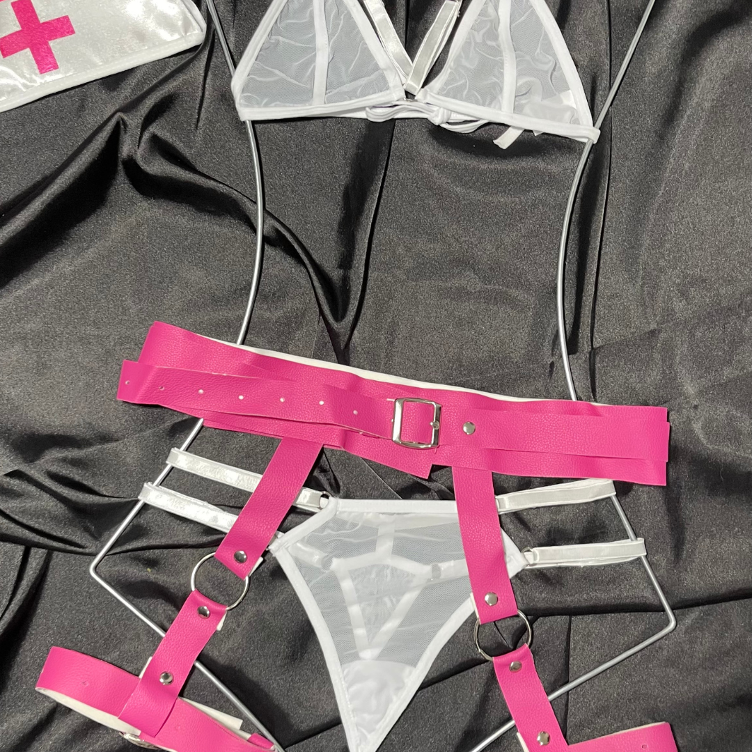 Diseño de enfermera sado rosa c21 - Image 4